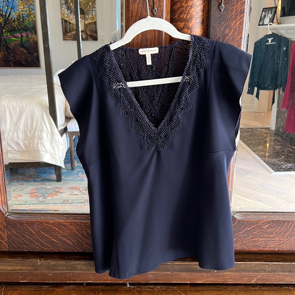 Rebecca Taylor crepe top